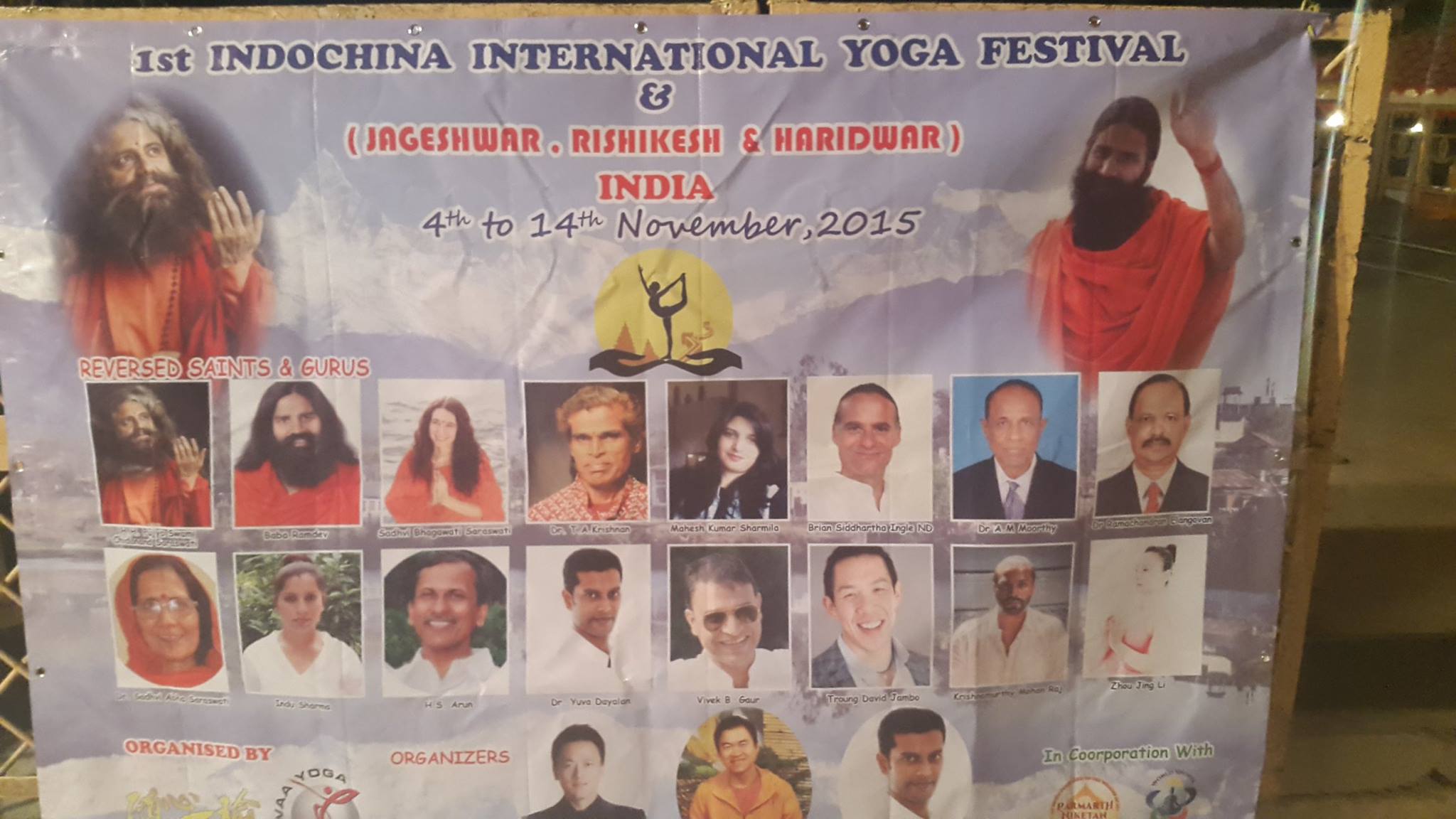 China Yoga Poster